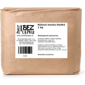 Život bez lepku Rýžová mouka hladká 1 kg