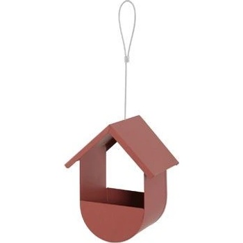 Zolux Budka krmítko GAMA III na loj.kouli kov. červená