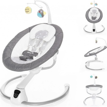 Zopa lehačka Lullaby Stars šedá