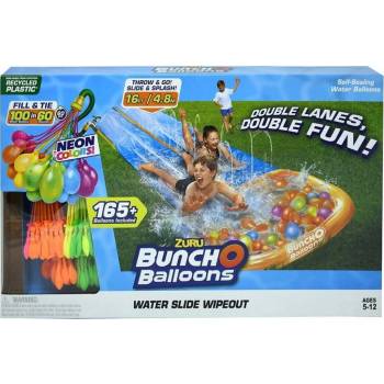 Zuru Bunch vodní skluzavka 2 dráhy s 200 ks balónků 4,8 m