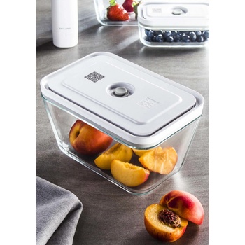 Zwilling Vakuovací dóza šedé víko Fresh & Save skleněná 2,0 l