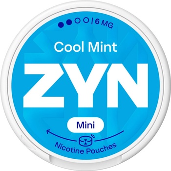ZYN COOL MINT 6 mg 20 sáčků