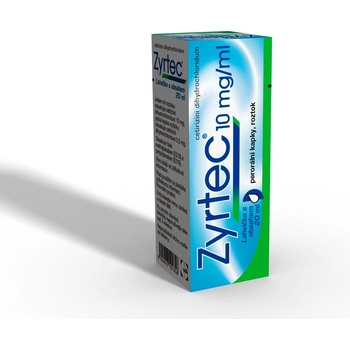 ZYRTEC POR 10MG TBL FLM 20