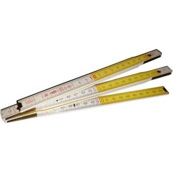 zzzPERFEKT metr skládací dřev. 1m/5 buk BÍ/ŽL