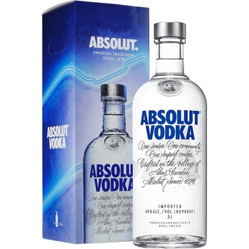 Absolut 3 l (holá láhev)