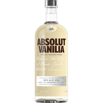 Absolut Vanilia 38% 0,7 l (holá lahev)