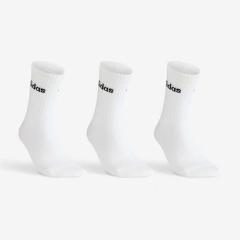 adidas Vysoké tenisové ponožky 3 páry bílé