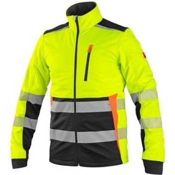 Canis CXS bunda BENSON výstražná softshell žluto-černá