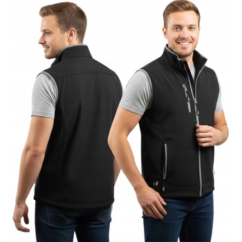 Canis CXS Topeka pánská softshell vesta černá