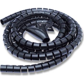 CONNECT IT trubice pro vedení kabelů WINDER25m x 20mmčerná organizér kabelů - CI-514