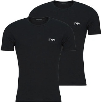 EA7 Emporio Armani trička s krátkým rukávem CREW NECK T-SHIRT 111035 4F729 černá