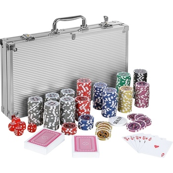 GamesPlanet 2642 Poker set 300 laserových žetonů Ultimate