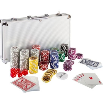 GamesPlanet Poker set, 300 laserových žetonů Ultimate