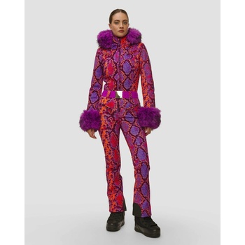 Goldbergh Zafira Faux Border Snake Pink