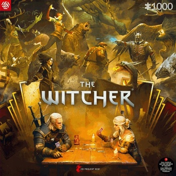 GOOD LOOT Witcher: Playing Gwent 1000 dílků