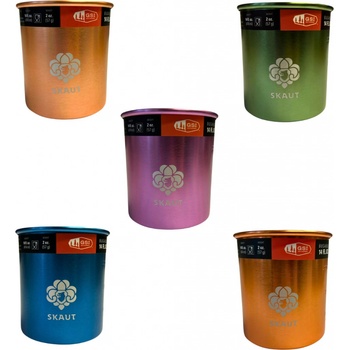 GSI Glacier Stainless Nesting Red Wine Glass