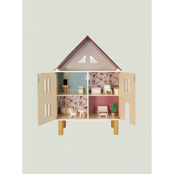 Janod Dřevěný domeček pro panenky Twist