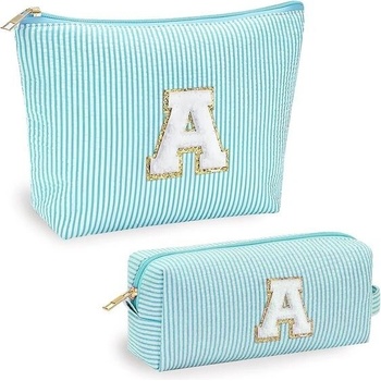 Jersries personalizovaná sada kosmetických taštiček 2 kusy s initials od A
