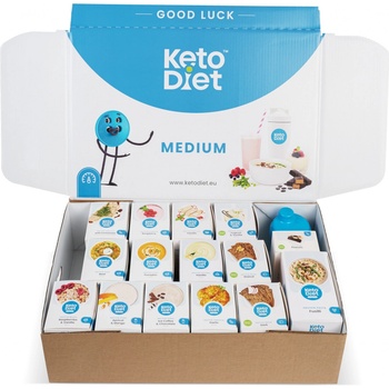 KetoDiet 3 týdenní balíček MEDIUM pro 1. krok 105 porcí 1400g
