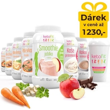 KetoFit Dvoutýdenní proteinová péče 77 porcí, 1944g