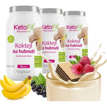 KetoFit proteinový KetoFit koktejl 3780 g, 150 porcí