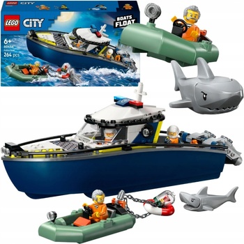 LEGO® City 60456 Honička v policejní lodi