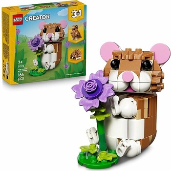 LEGO® Creator 31376 Roztomilý křeček s květinou