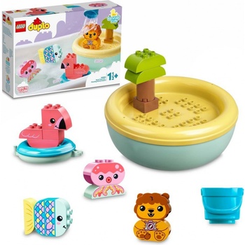 LEGO® DUPLO® 10966 Legrace ve vaně: Plovoucí ostrov se zvířátky