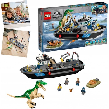 LEGO® Jurassic World 76942 Útěk Baryonyxe z lodě
