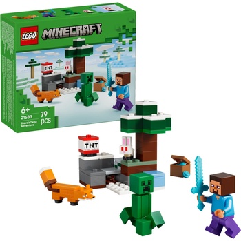 LEGO® Minecraft 21583 Steve a dobrodružství v tajze