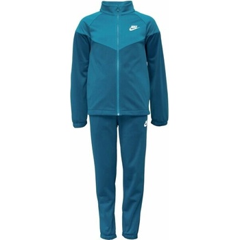Nike K SPORTSWEAR DF TRACKSUIT PK FZ dětská tepláková souprava modrá