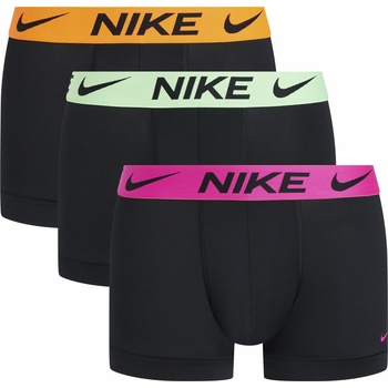 Nike TRUNK 3PK Pánské spodní prádlo černá
