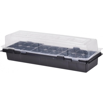 Nohel Garden Minipařeniště MEDIUM 18 otvorů zelené 47x16x12cm