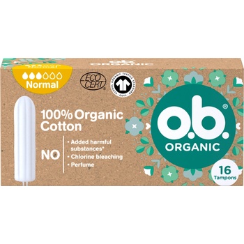 O.B. Tampóny Organic Normal 16 ks
