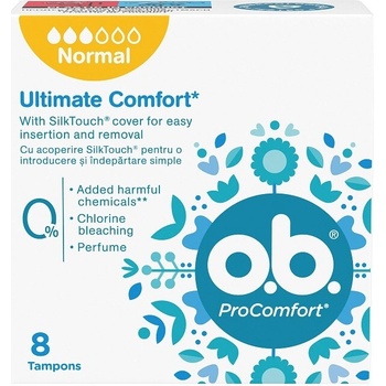 O.B. tampony Ultimate comfort normal 8 ks