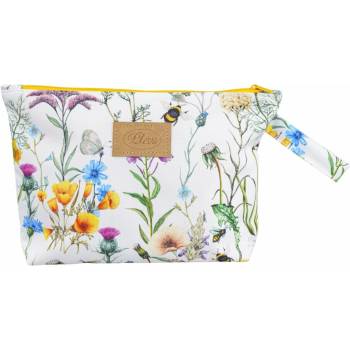 Pleva Kosmetická taštička modrobílé pruhy 24,5 x 19,5 cm