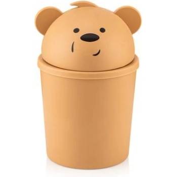 Qlux Plastový odpadkový koš MINI Hippo 1 l
