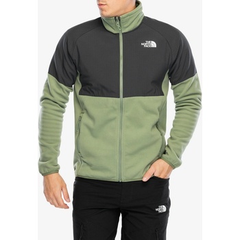 The North Face Glacier Heavyweight Full Zip Jacket bark mist/asphalt grey