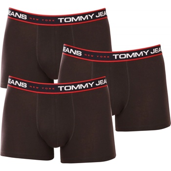 Tommy Hilfiger 3 Pack pánské boxerky černé UM0UM02968 0R7