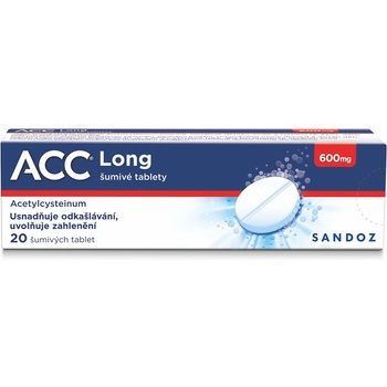 ACC LONG POR 600MG TBL EFF 20