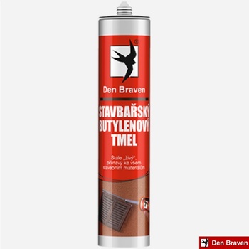 Debbex 10104RL Stavbařský butylenový tmel 280 ml hnědá