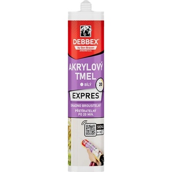Debbex 20102EXP Akrylový tmel EXPRES 280 ml bílá
