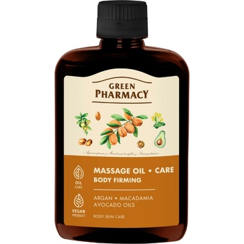 Green Pharmacy zpevňující tělový a masážní olej 200 ml