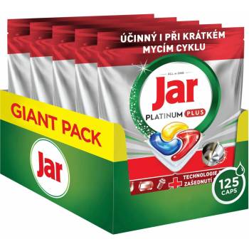 Jar Platinum Plus All in1 Lemon tablety do myčky 114 ks
