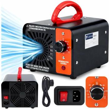 LEAN 29378 Generátor ozonu 155 W 60 000 mg/h časovač 1 - 120 min