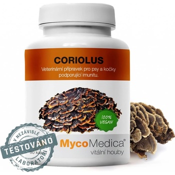 MycoMedica Coriolus Versicolor Outkovka pestrá 90 kapslí