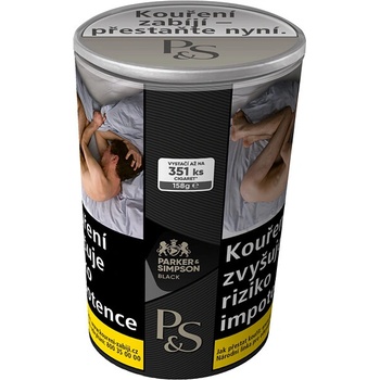 P&S Black cigaretový tabák 158 g