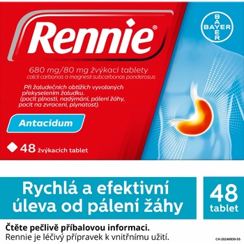 RENNIE POR 680MG/80MG TBL MND 48