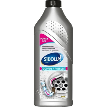 SIDOLUX Professional gelový čistič odpadů a potrubí 1 l