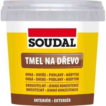 Soudal Tmel na dřevo 250 g bílá